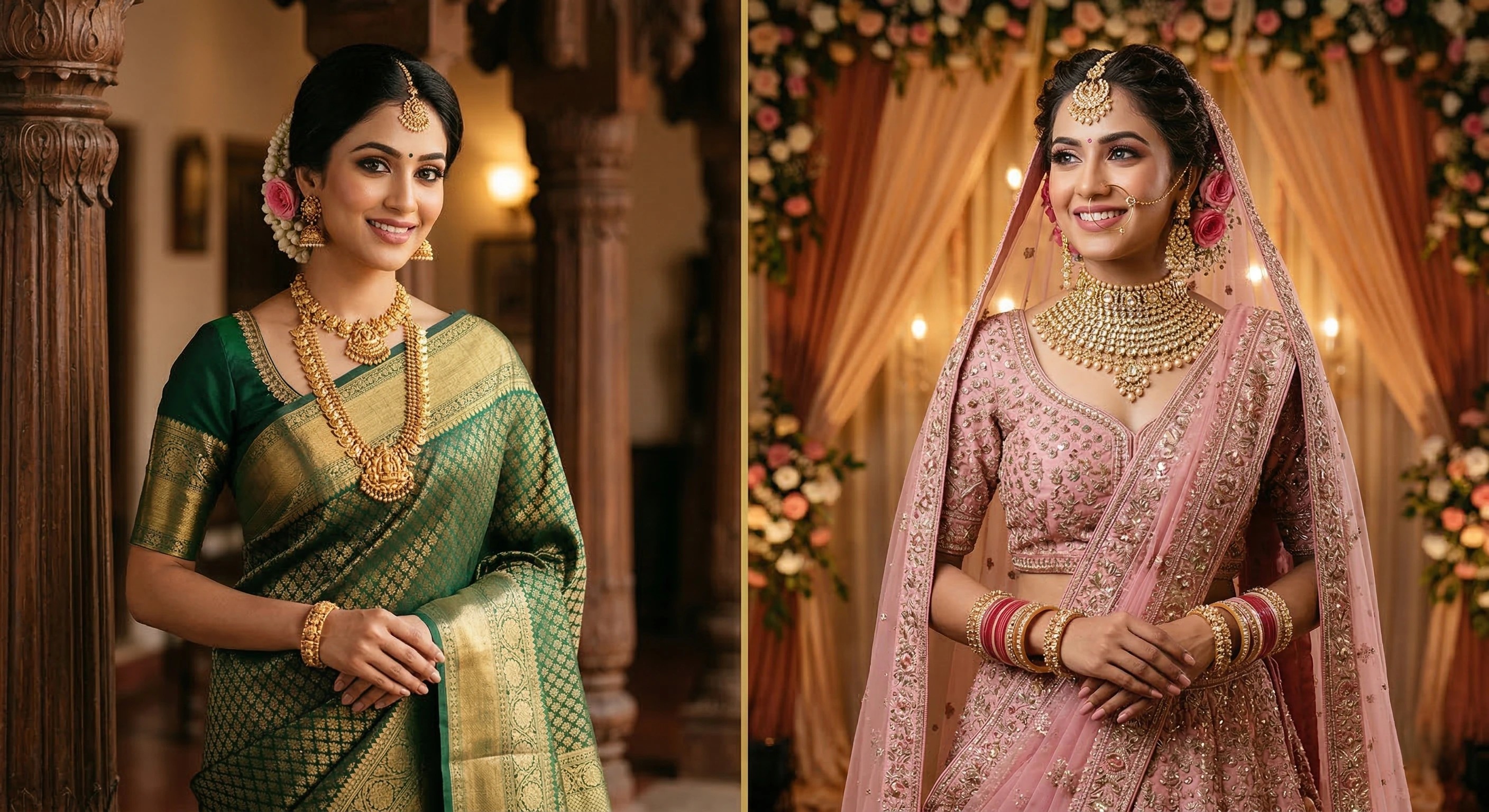 AI jewellery stylist matching necklace with ethnic outfit